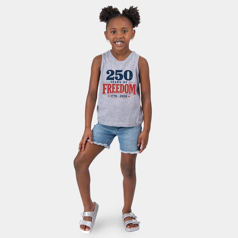 The Juniper Shop - 250 Years of Freedom Block Youth Tank Top