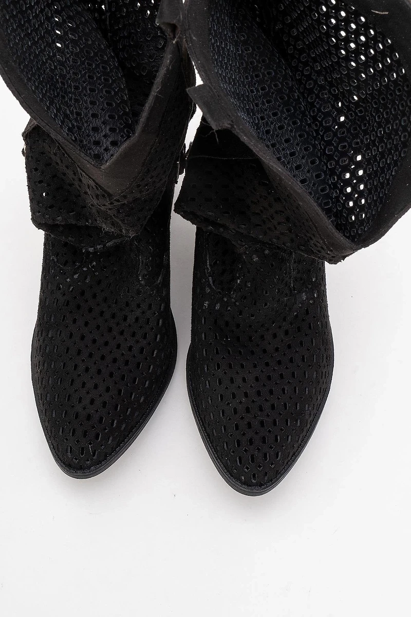 Prologue Shoes Womens Larry Western Cut-Out Summer Boots