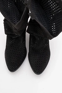 Prologue Shoes Womens Larry Western Cut-Out Summer Boots