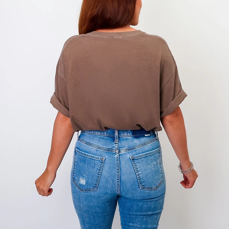 Simply Sage Market - Explore Outdoors Women's Garment Dyed Graphic T-Shirt