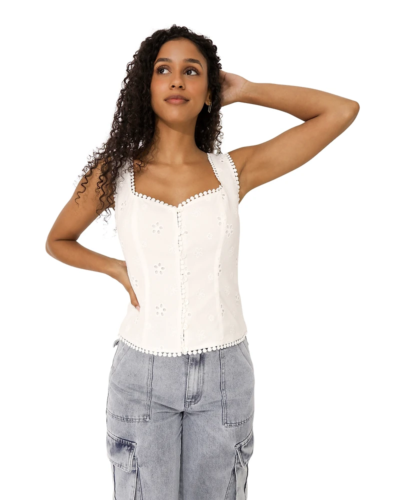 Belle & Bloom Womens Lost Your Love Top