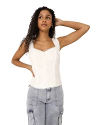 Belle & Bloom Womens Lost Your Love Top