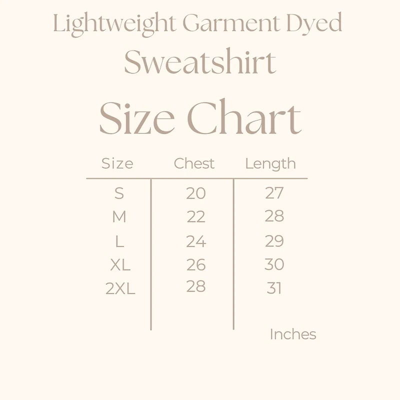 Simply Sage Market - USA Bear Women's Lightweight Garment Dyed Sweatshirt