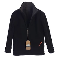 Gioberti Boy's Zip Up Reversible Polar Fleece Heavy Jacket