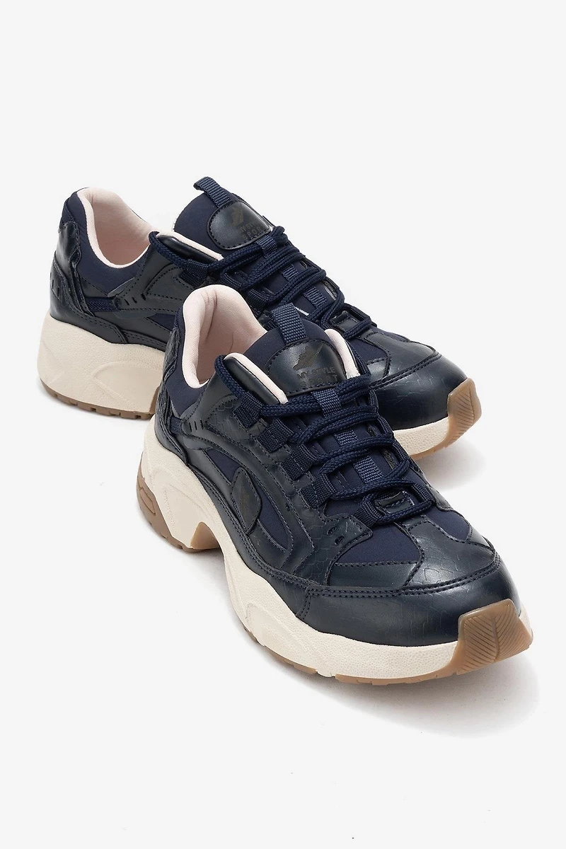 Prologue Shoes Womens Bambi Printed Mesh Sneakers