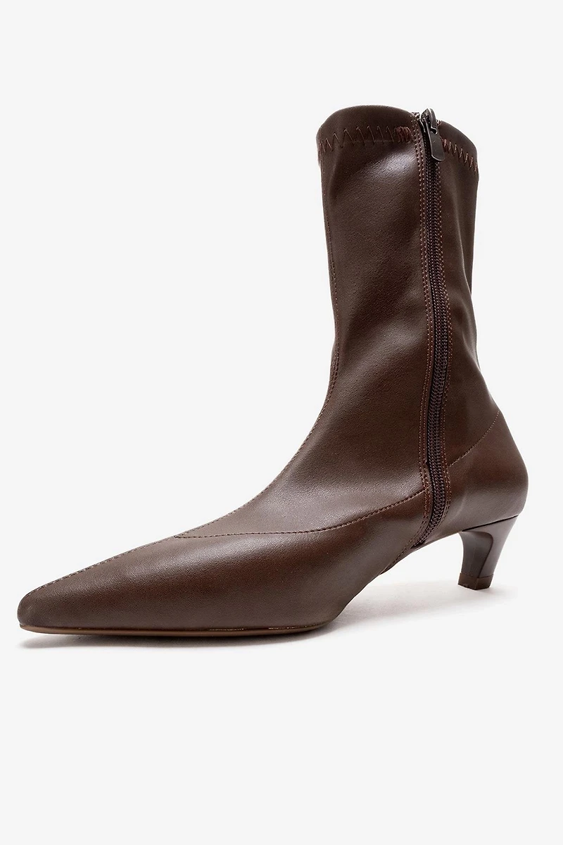 Prologue Shoes Womens Alora Kitten Heel Boot
