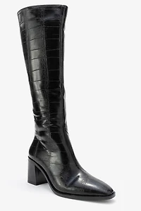 Prologue Shoes Womens Venia Block Heel Boot