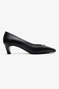 Prologue Shoes Womens Versay Pointed Toe Kitten Heel Pump
