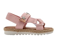 bebe Girl's Sport Fashion Sandals - Comfortable Shoes with Playful Charms (Little Kid/Big Kid)