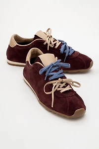 Forever & Always Womens Crea Leather Sneakers
