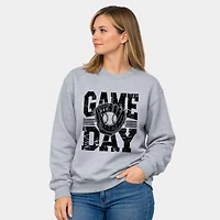 Simply Sage Market - Baseball Game Day Glove  Women's Graphic Sweatshirt