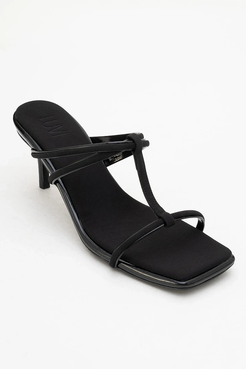 Prologue Shoes Womens Mocha Strap Heel Sandal