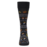 MeMoi Men's Harvest Rayon From Bamboo Crew Socks
