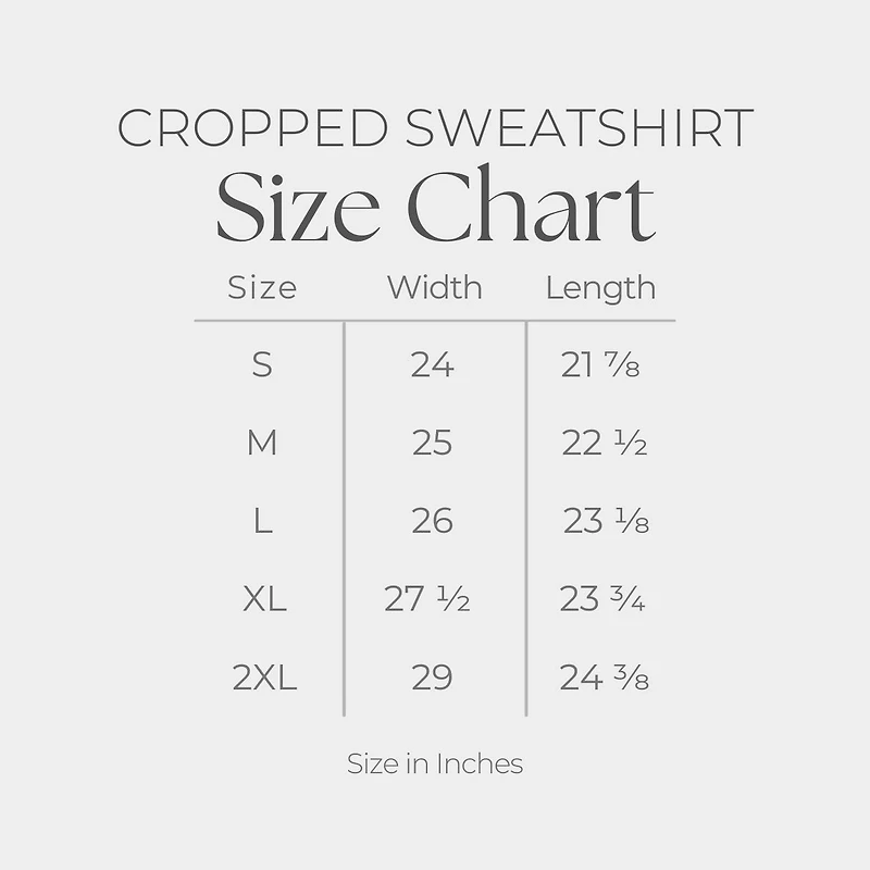 Simply Sage Market - Women's Cropped Sweatshirt Teacher Tall Floral
