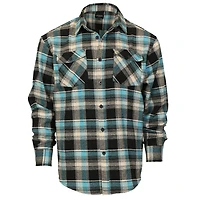 Gioberti Men's 100% Cotton Brushed Flannel Shirt