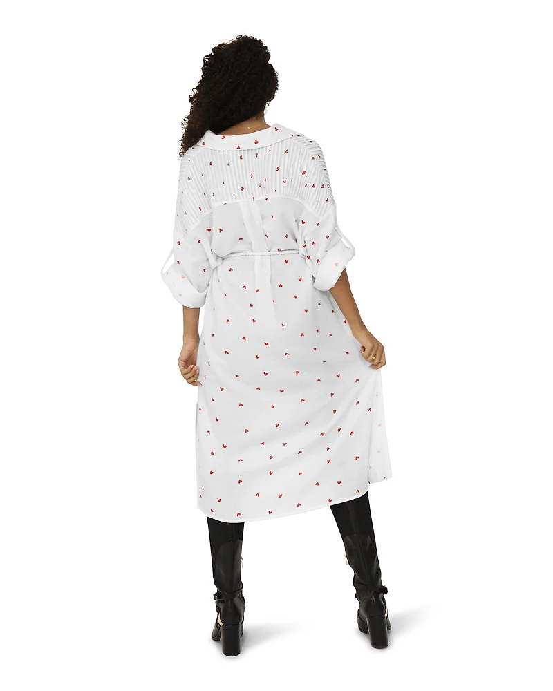 Belle & Bloom Womens Seven Wonders Maxi Shirt Dress