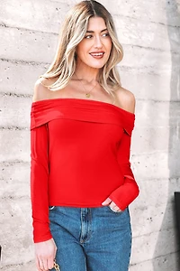 Threaded Pear Women's Rowyn Sleeve Slim Top Long