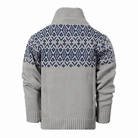 Gioberti Boy's 100% Cotton Pullover Knitted Sweater with Toggle Button Closure