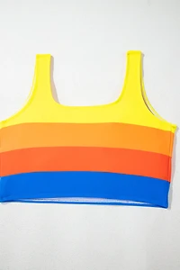 Threaded Pear Women's Dylan Colorblock Square Top