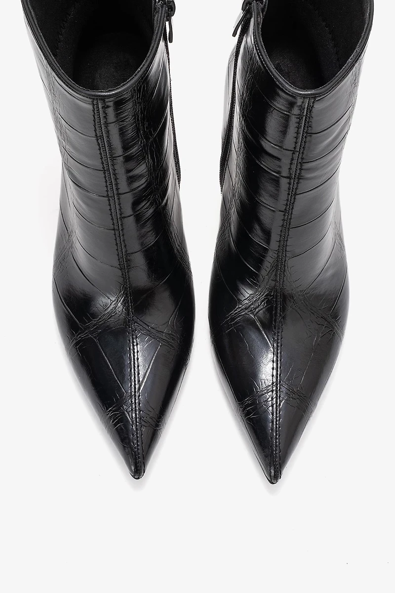 Prologue Shoes Womens Crista Pointed Toe Bootie