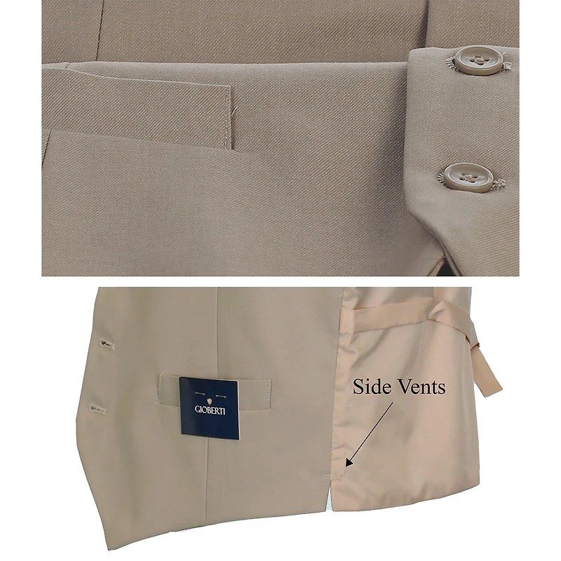 Gioberti Men's Formal Suit Vest