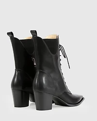 Belle & Bloom Womens Jumping Ship Laced Boot