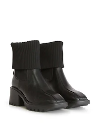 Belle & Bloom Womens Perfect Illusion Knit Boot