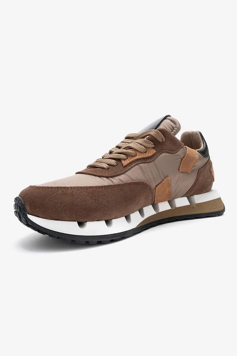 Forever & Always Womens Vian Leather Platform Sneaker