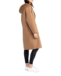 Belle & Bloom Womens Sunday Morning Hooded Coat