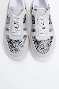 Prologue Shoes Womens Rexie Glitter Sneakers