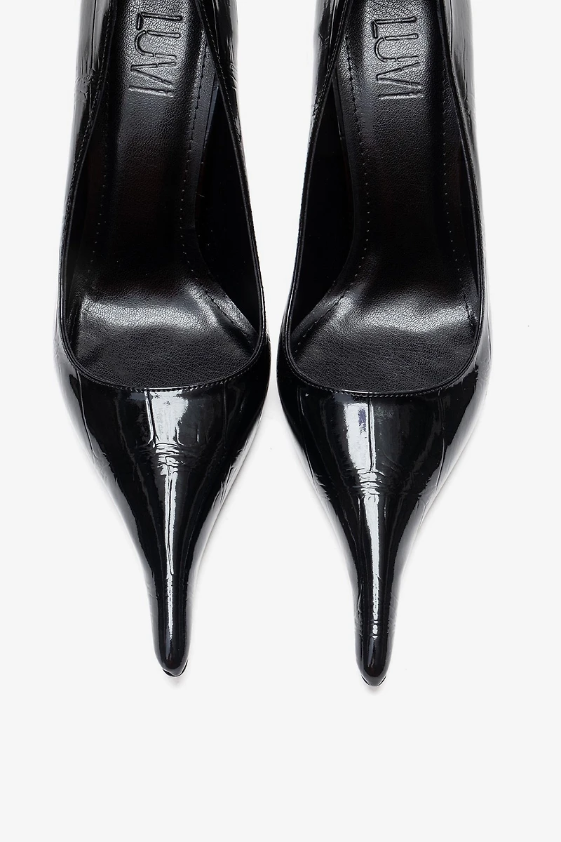 Prologue Shoes Womens Luce Pointed Toe Stiletto Pump