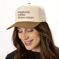 Simply Sage Market - Women's Canvas Trucker Hat Weekends Coffee Dance Comps