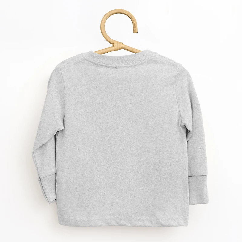 The Juniper Shop - Be Good Heart Toddler Long Sleeve Graphic Tee
