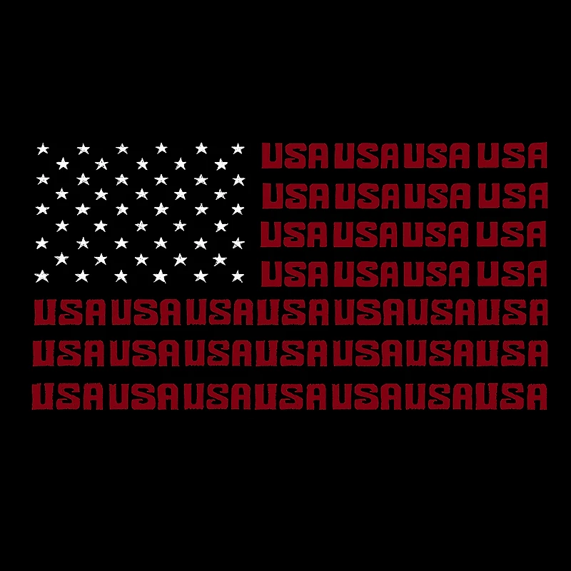 LA Pop Art USA Flag