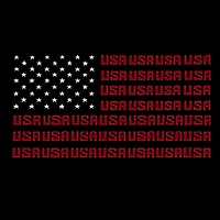 LA Pop Art USA Flag