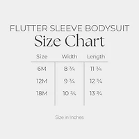 The Juniper Shop - Happy Camper Cursive Baby Girl's Flutter Sleeve Bodysuit