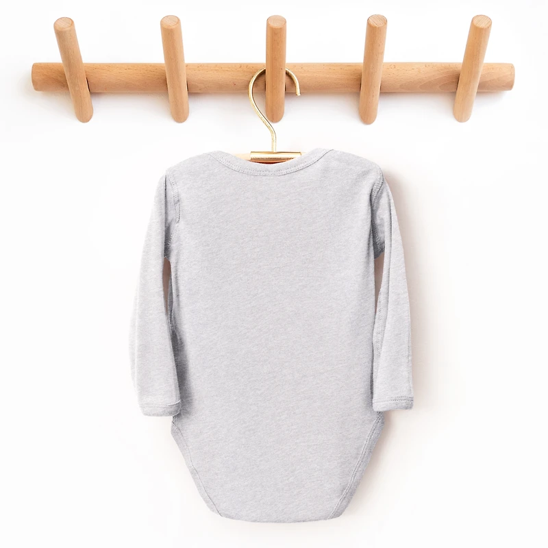 The Juniper Shop - Infant Long Sleeve Bodysuit Howdy Pumpkin Western