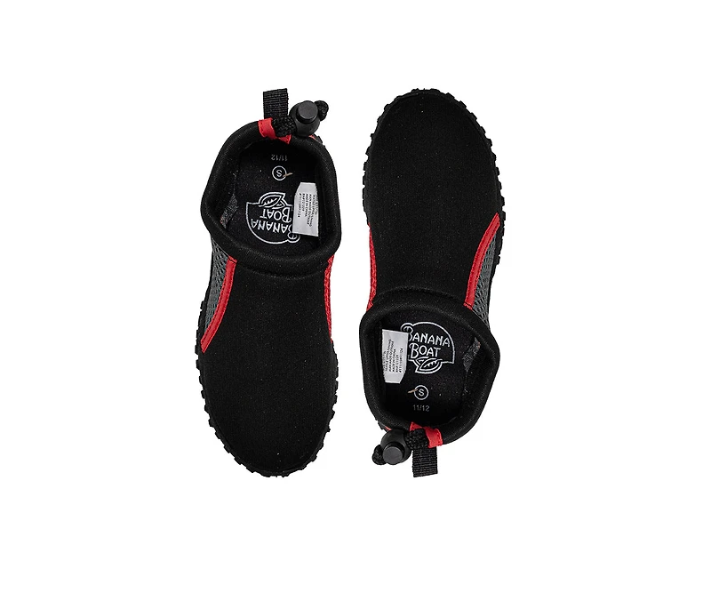 Banana Boat Boy's Swim Shoes - Non-Slip Quick Dry Aqua for Beach and Water Activities