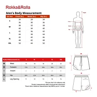 Rokka&Rolla Mens 7" Swim Trunks with Compression Liner