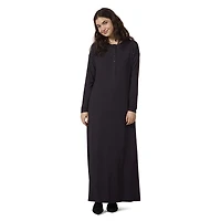 MeMoi Women's Rhinestone-Bow-Trimmed Modal Blend Nightgown