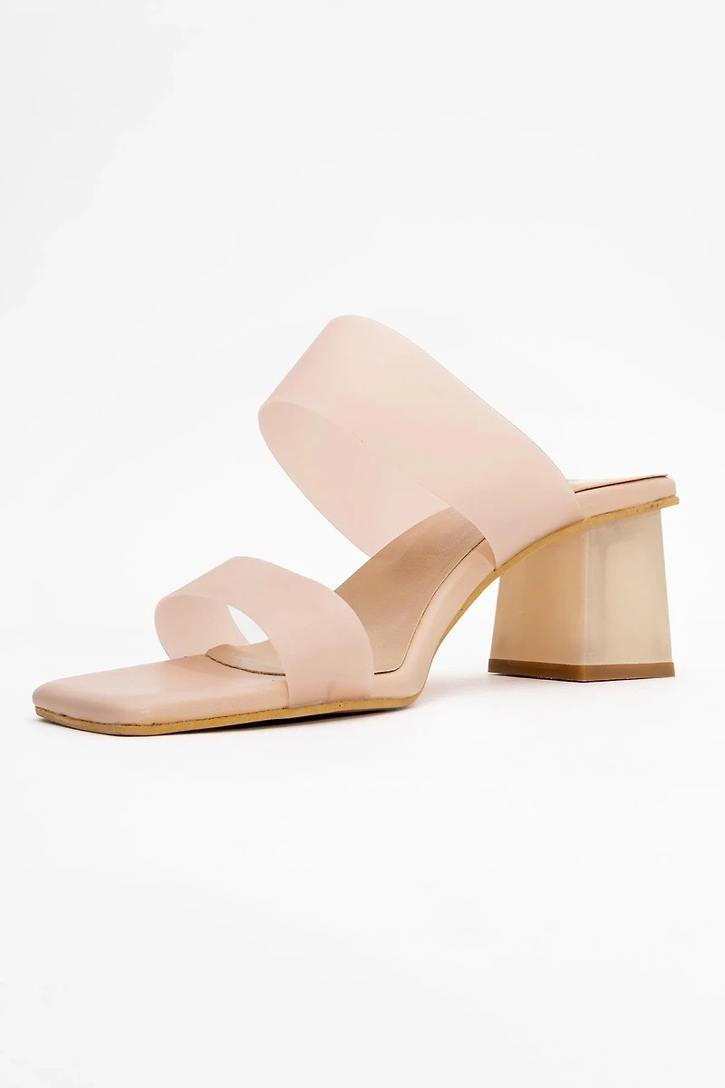 Prologue Shoes Womens Elara Transparent Strap Sandal