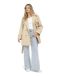 Belle & Bloom Womens Whispers of Verona Trench Coat