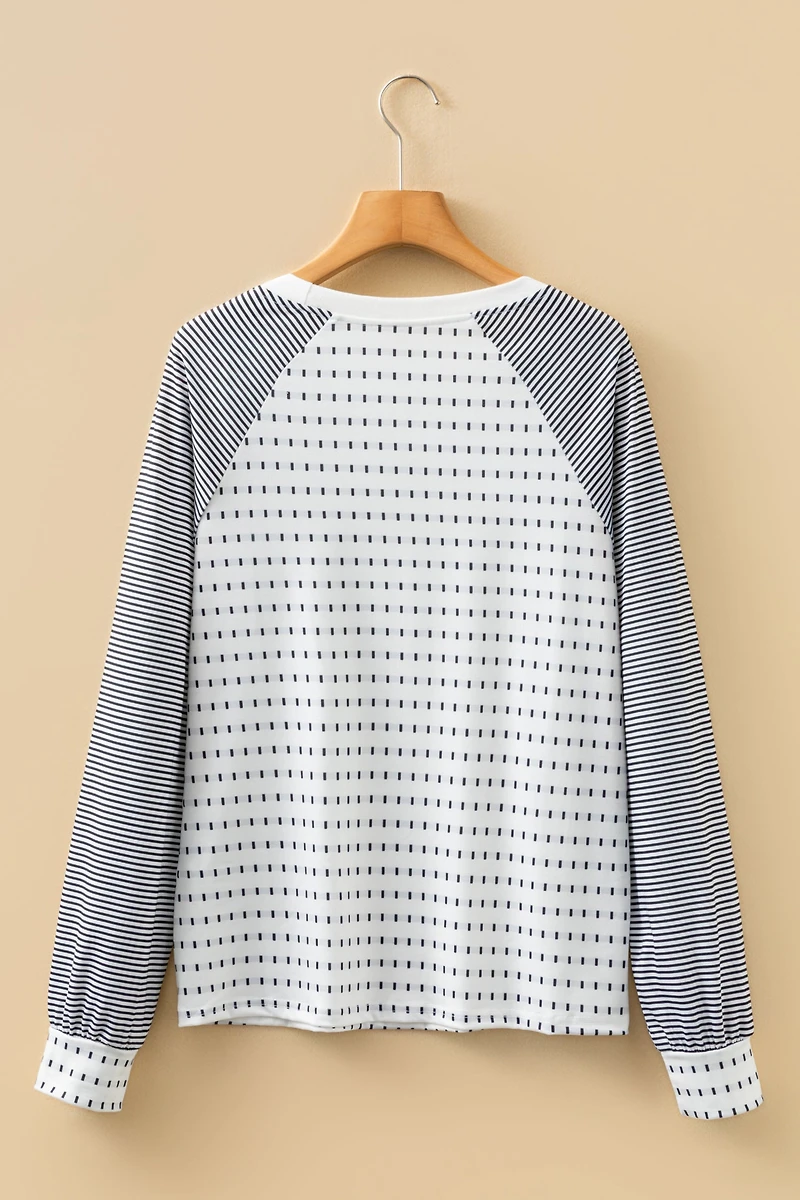 Threaded Pear Women's Adaline Long Sleeve Tee Top