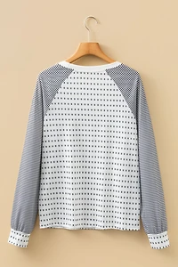Threaded Pear Women's Adaline Long Sleeve Tee Top