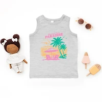 The Juniper Shop - Greetings From Paradise Palm Tree Toddler Graphic Tank