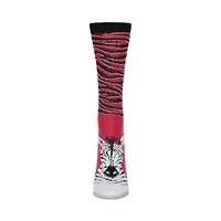 MeMoi Women's Foot Pet Zebra Crew Socks