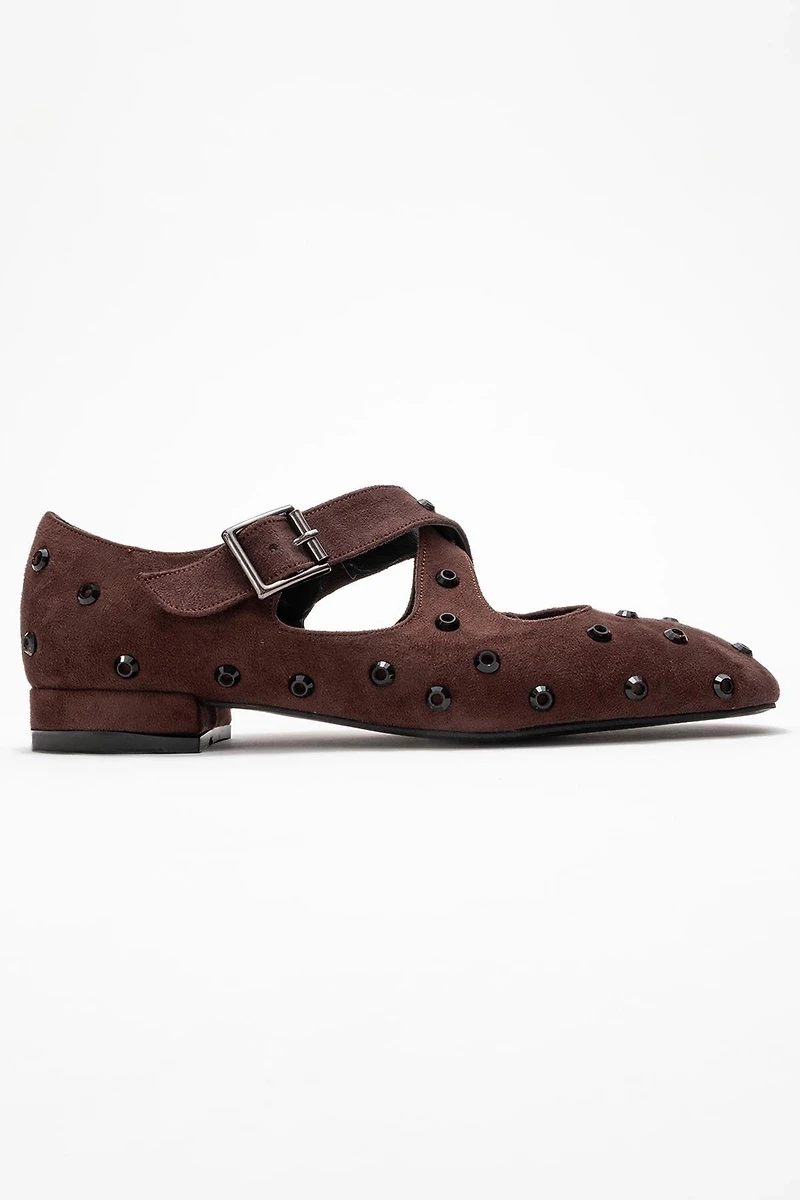Prologue Shoes Womens Addison Cross Strap Mary Jane
