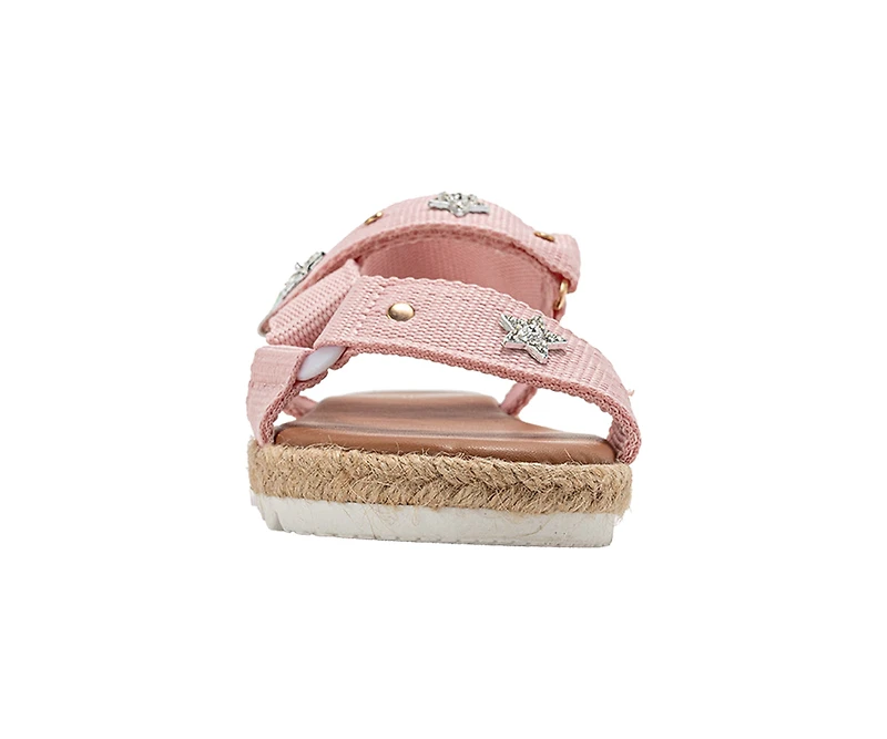 bebe Girl's Sport Fashion Sandals - Comfortable Shoes with Playful Charms (Little Kid/Big Kid)