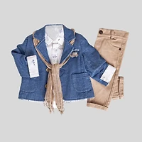 Wear Sierra Boys Toddler 3‑Piece Suit Set