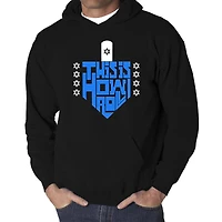 LA Pop Art This Is How I Roll - Men's Word Hooded Sweatshirt